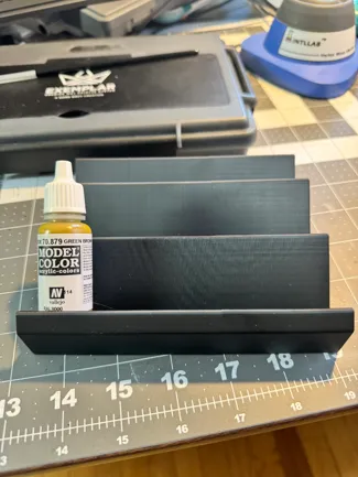Ikea ALEX Vallejo 25mm Dropper Bottle Paint Rack