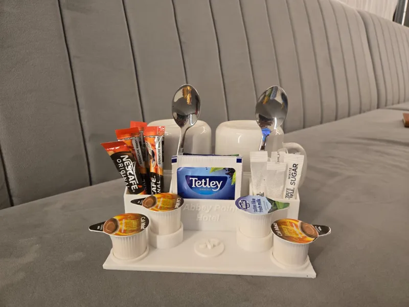 Tea, Coffee and Cup display/holder v3