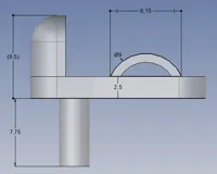 Taquet support pour étagère en verre — photo 8