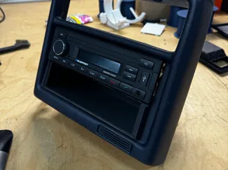 MR2 AW11 (mk1b) 1din radio compartment