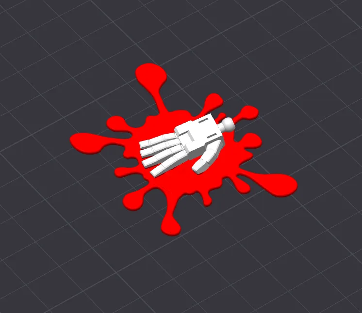 Gundam Aerial splat hand - Free 3D Print Model - MakerWorld