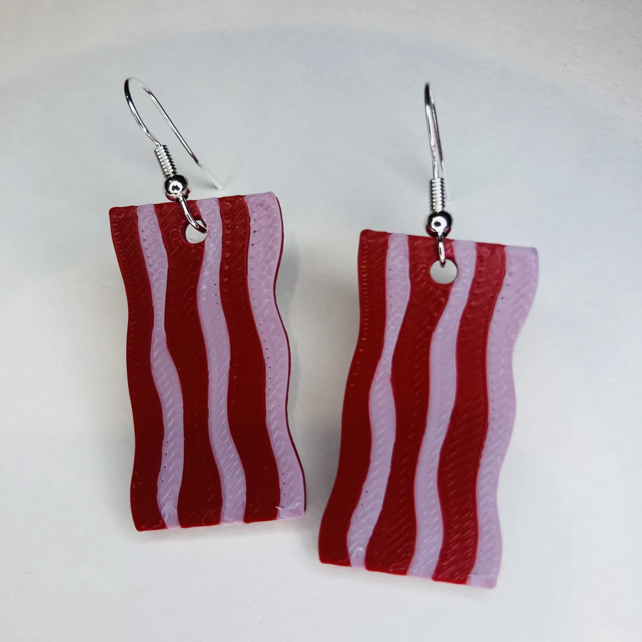 Bacon Earrings view 2
