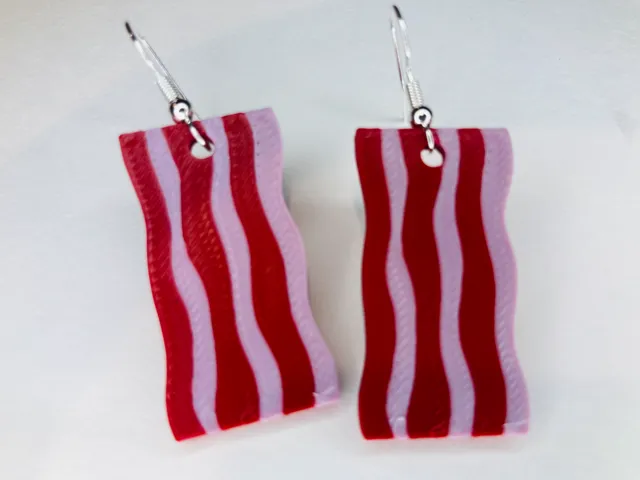 Bacon Earrings