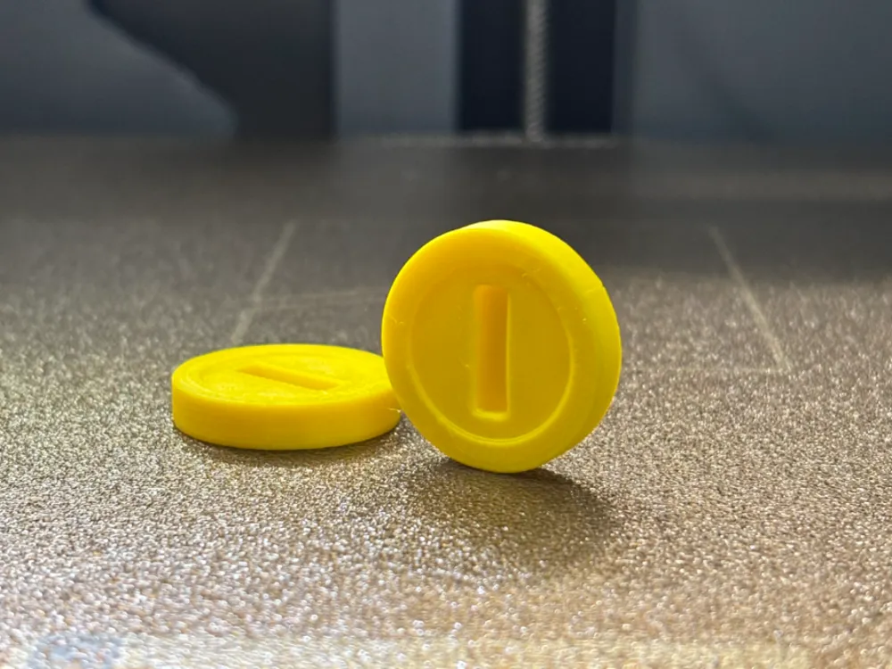 Super Mario Coin - Free 3D Print Model - MakerWorld