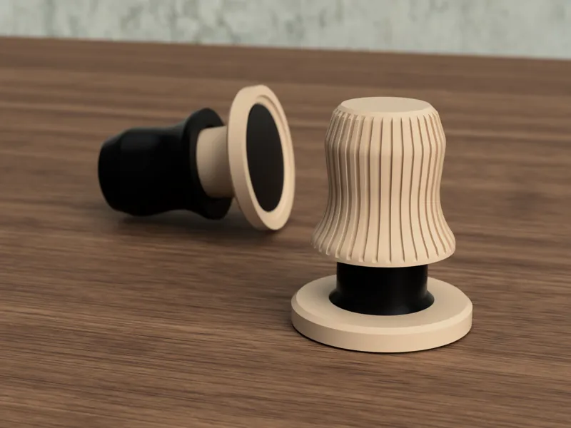 Spring-Loaded / Self-Leveling  Tamper