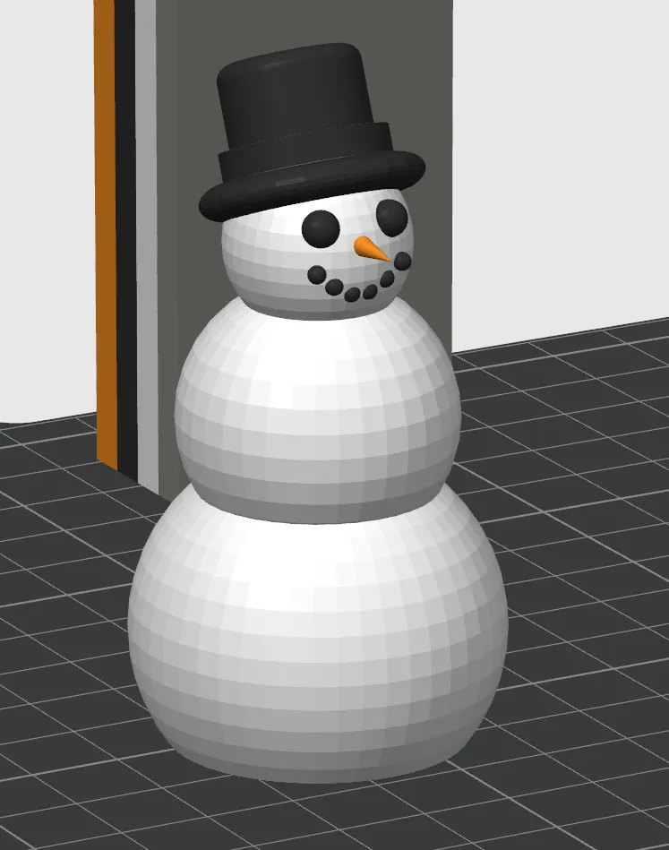 Simple Snowman Ornament