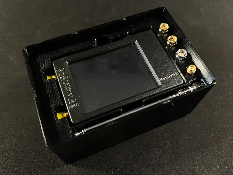 Gridfinity NanoVNA & TinySA box