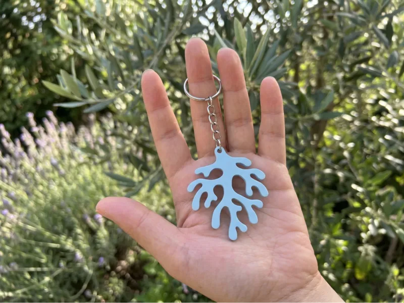 Coral Keychain