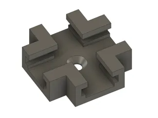 T-track intersection - woodworking - FAST PRINT