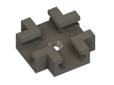 T-track intersection - woodworking - FAST PRINT