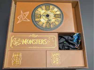 Elder Sign Board Game (All Exp) Custom Box Insert