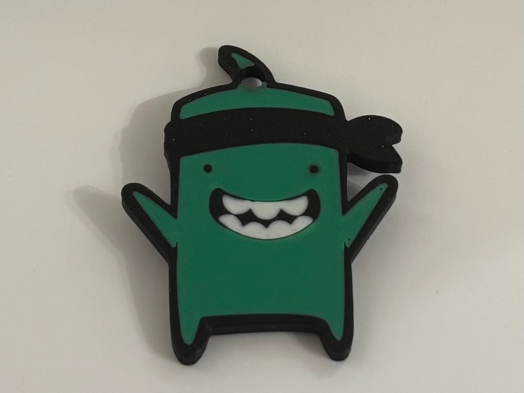 Mojo Class Dojo Flexi (Custom Name) Keyring