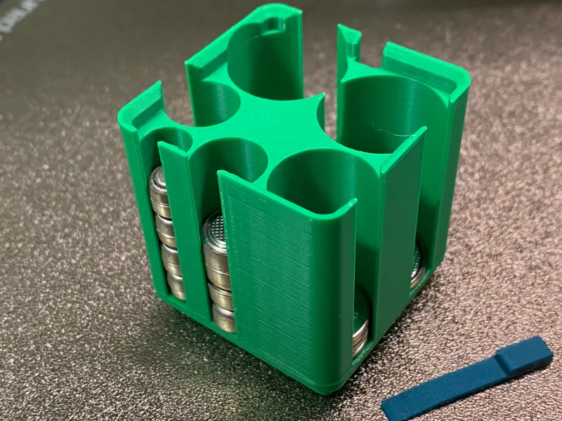 Gridfinity Button Battery Holder