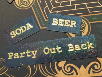 Super Simple Party Signs (20m print)