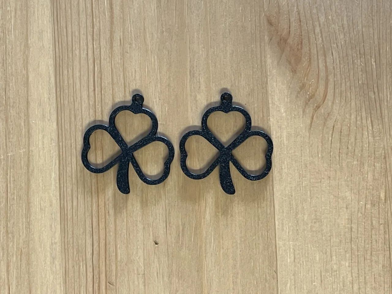 clover earrings view 2