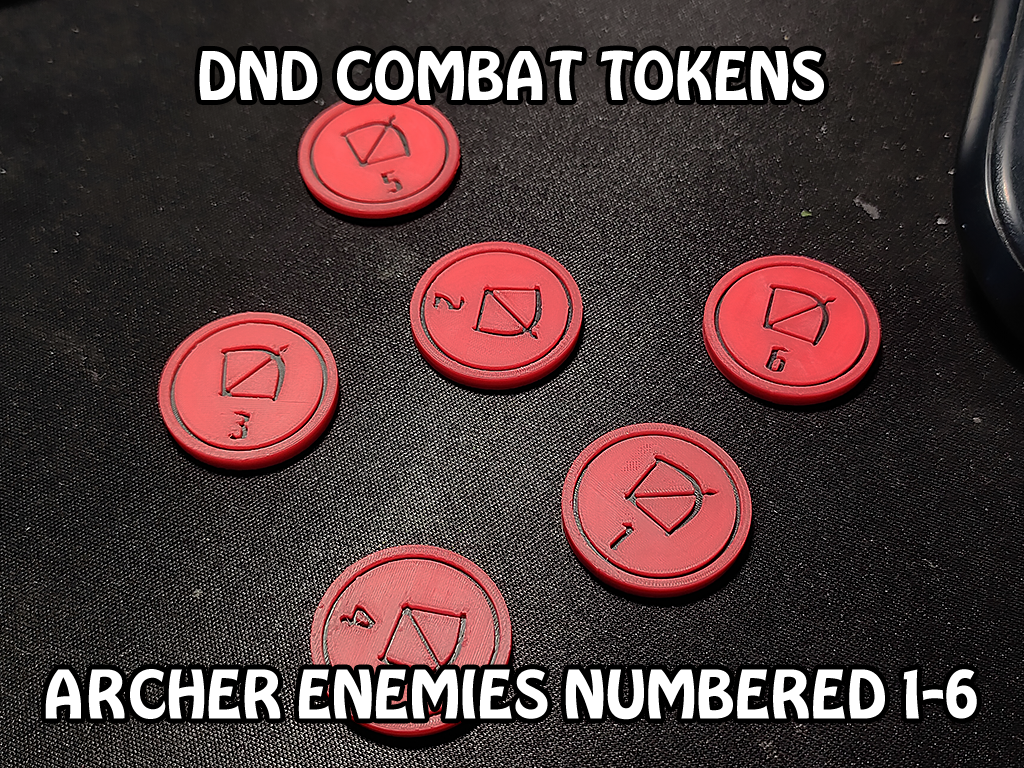 Token Dnd - Enemies Archers 1-6