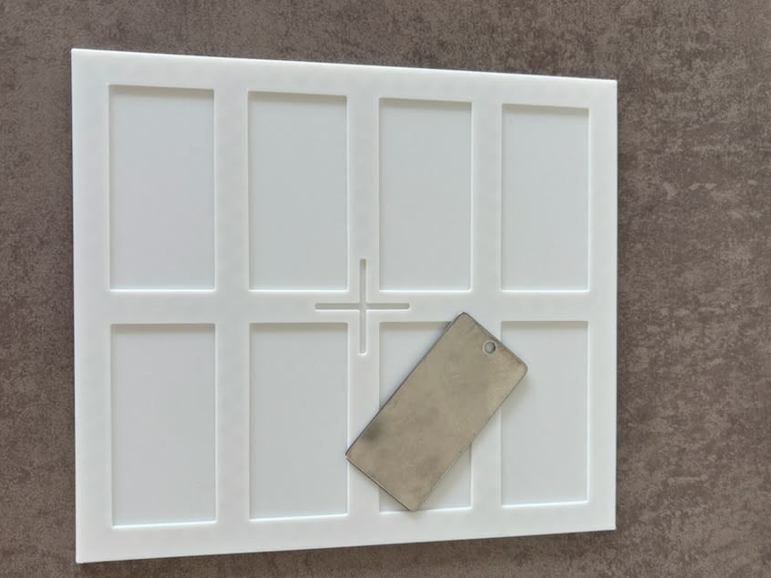 Laser Engraving Jig for Metal Blanks