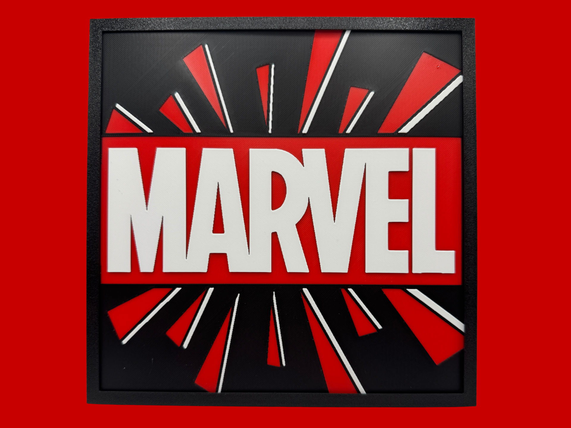 Marvel Logo - Burst Style