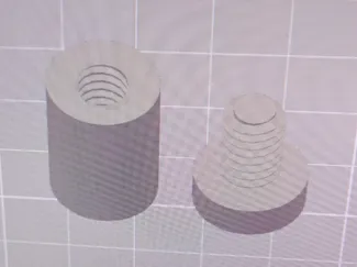 Wall Spacers for Plexiglass 1.6cm