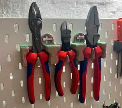 Knipex Holder for IKEA SKADIS (3-tool Capacity)
