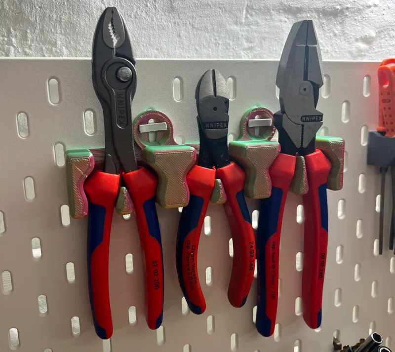 Knipex Holder for IKEA SKADIS (3-tool Capacity)
