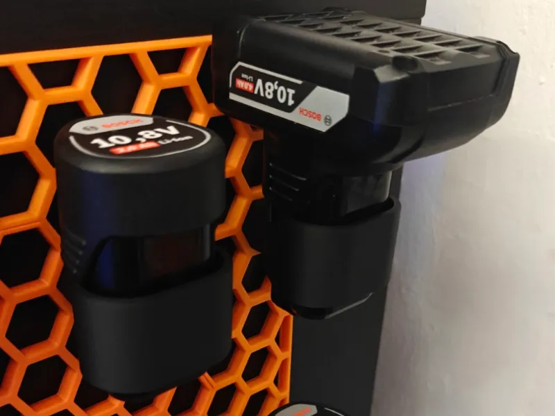 HSW Bosch 10,8V & 12V Battery holder