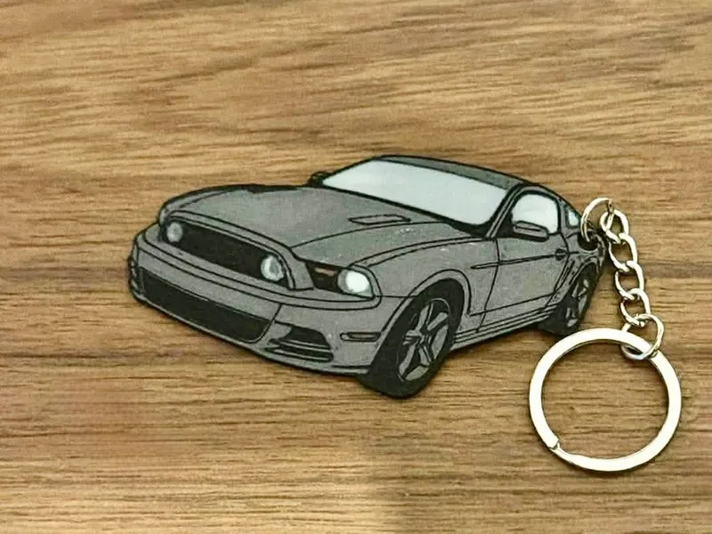 Mustang Keychain Fifth Gen