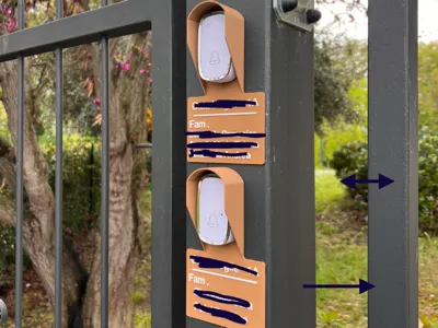 coverage-WIFI DOORBELL COVER