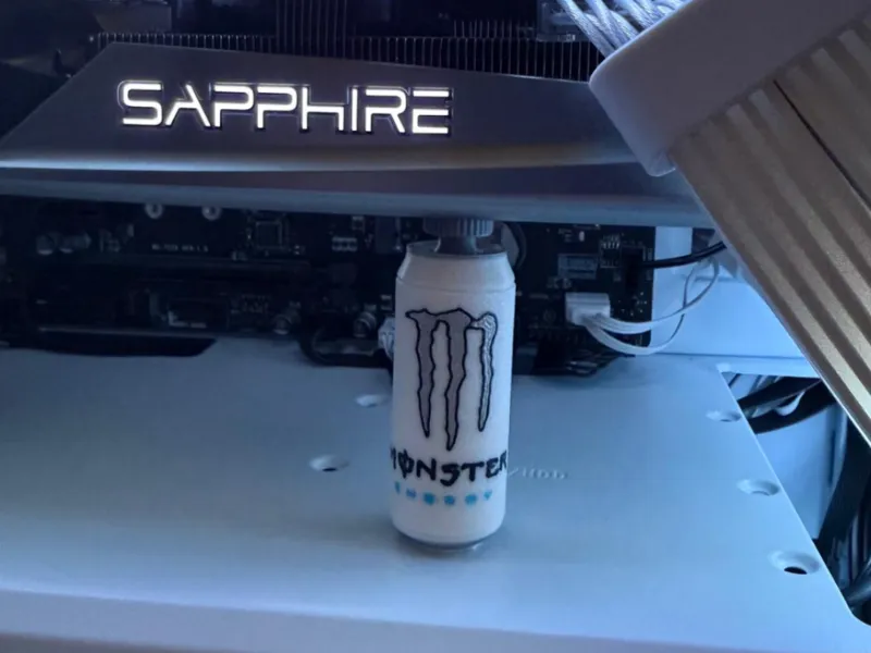 Monster Energy GPU Bracket