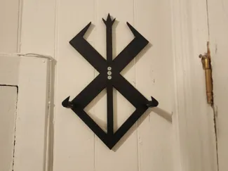 Berserk brand of sacrifice wall hanger