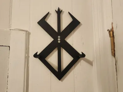Berserk brand of sacrifice wall hanger
