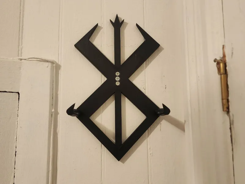 Berserk brand of sacrifice wall hanger