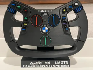 WEC BMW M4 LMGT3 Steering Wheel
