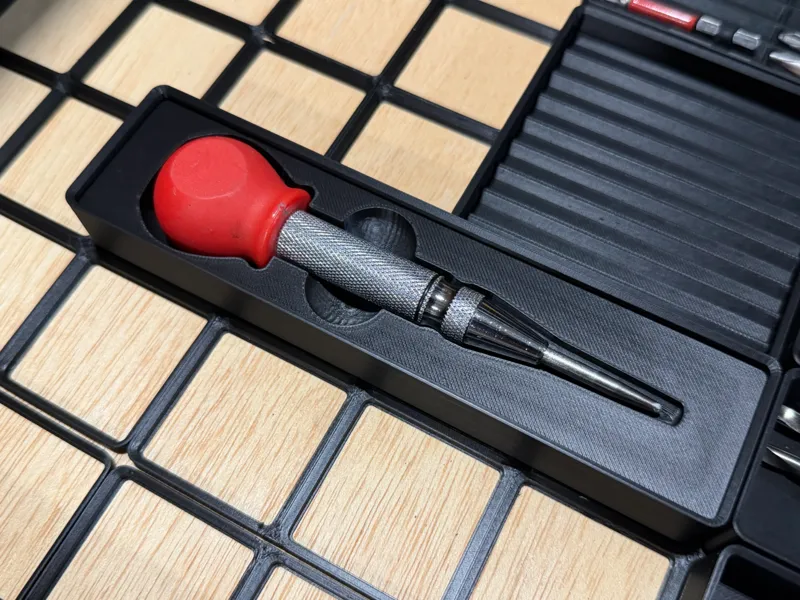 NEIKO Center Punch Gridfinity Bin