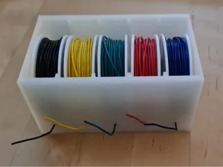 Wire holder / organizer / dispenser (fit TEMU kit)