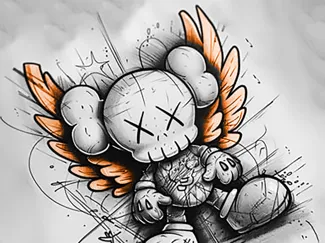 KAWS WINGS