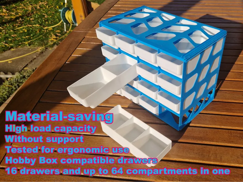Modular drawer cabinet