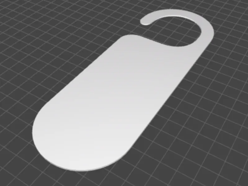 Customisable Door Plate Hanger