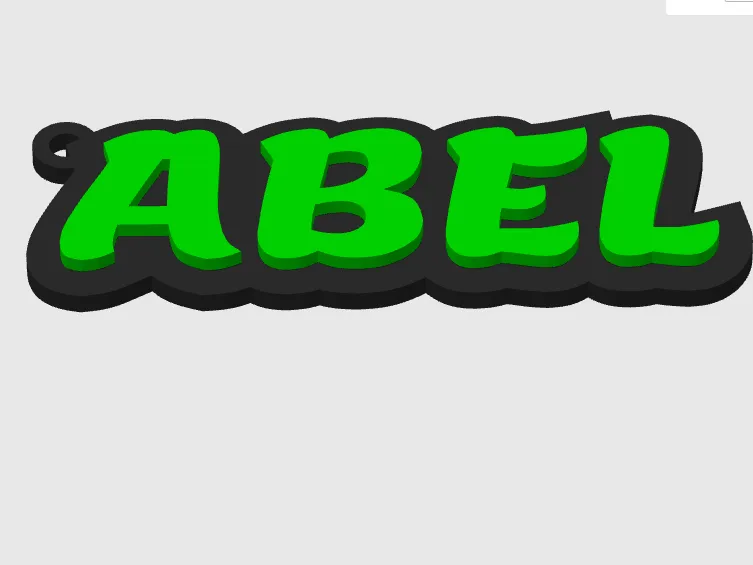 Llavero Abel, Key ring Abel