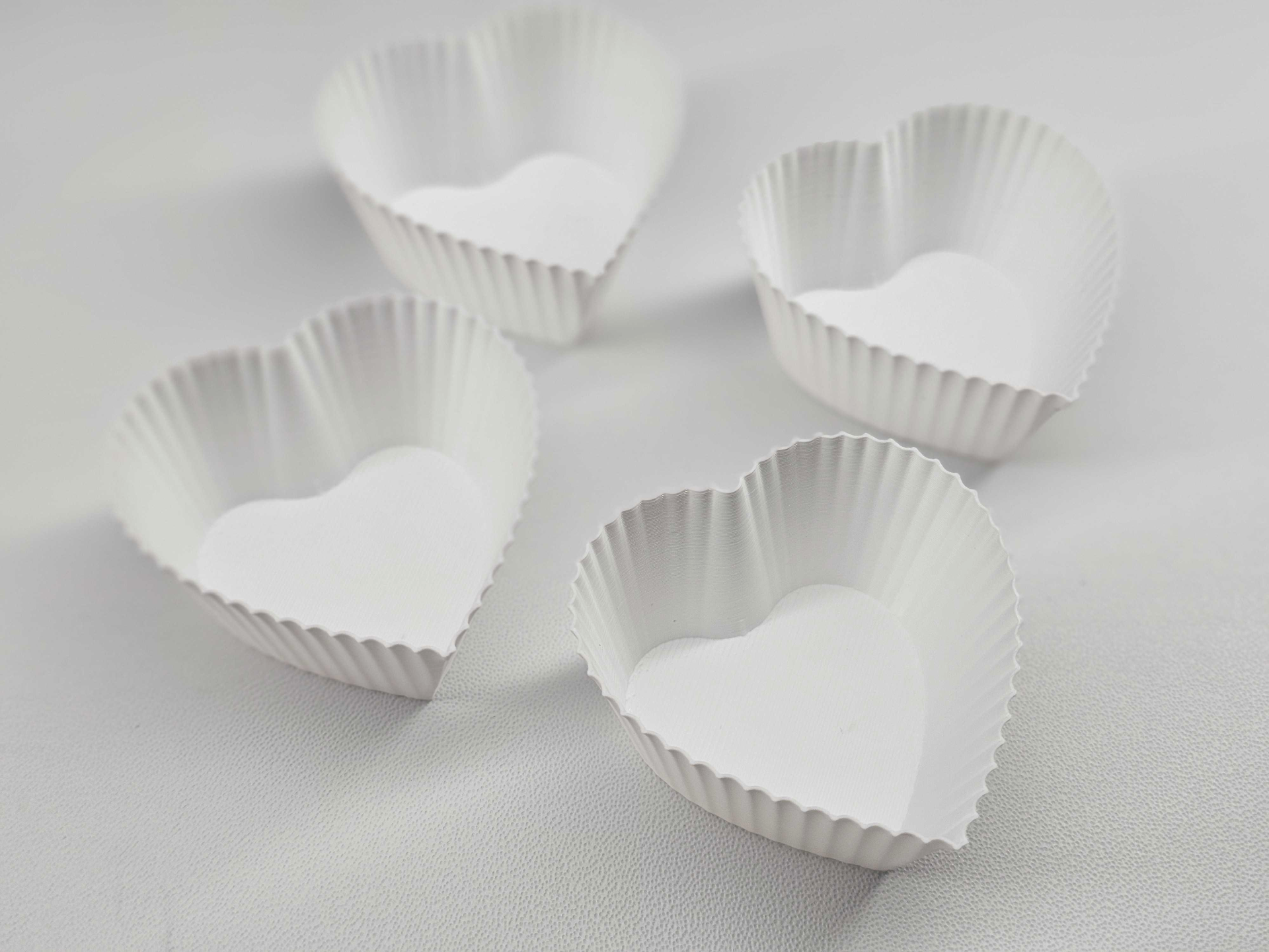 Heart-Shaped Candy Cups (Spiral Vase Mode)