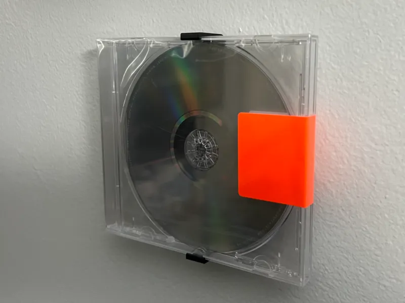 CD Case Wall Mount