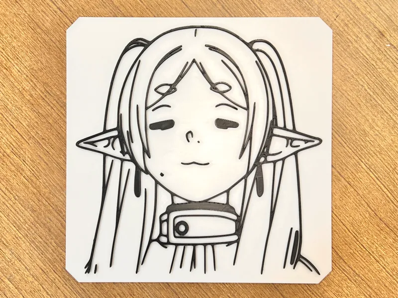 COSPA Frieren expression line art / COSPA 芙莉蓮表情線稿