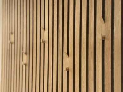 Acoustic panel hook set