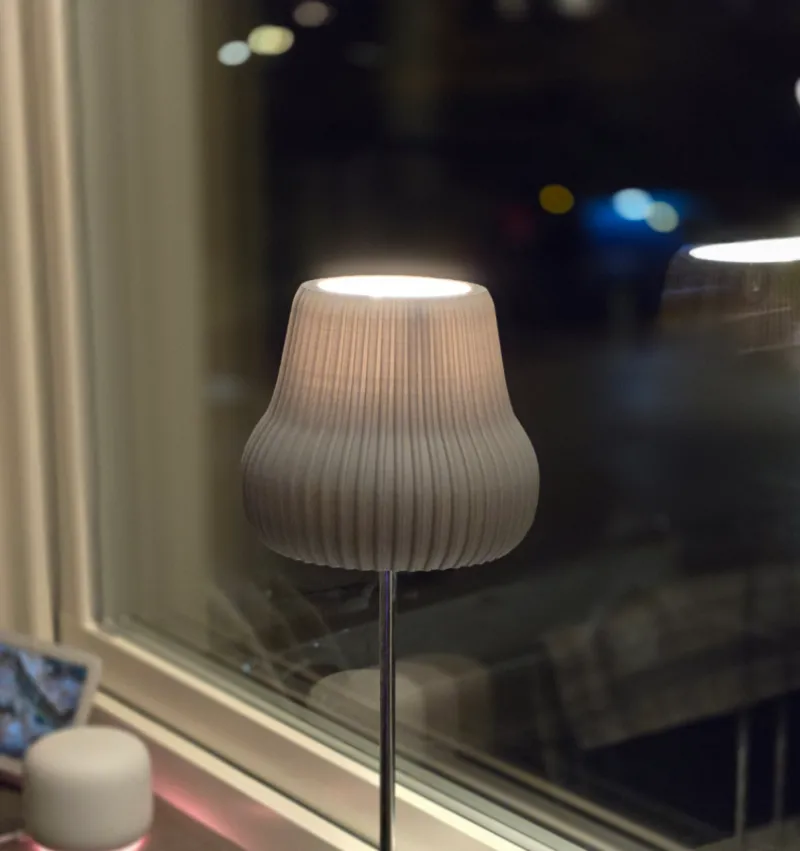 Round Striped Lampshade