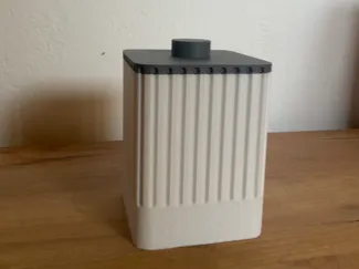 small container with lid