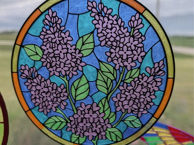 Lilac Sun Catcher
