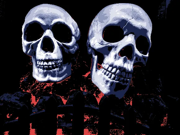Red-Hot Skulls of Hell