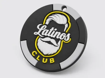 LATINOS CLUB KEYCHAIN