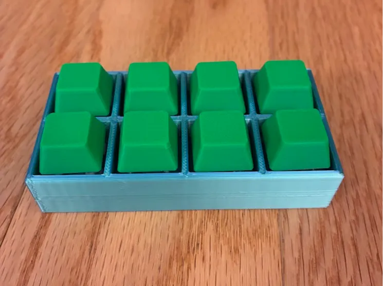 8 key keyboard clicker NO AMS