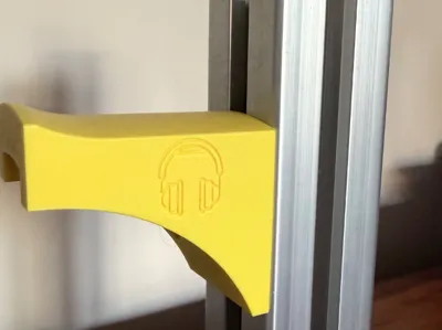 Parametric Headphone Holder - Gaming Rig Accessory